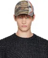 Martine Rose Logo Motif Baseball Cap In Multi