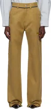 Martine Rose Khaki Carpenter Trousers In Grn Green Khaki