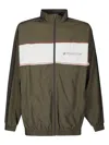 Martine Rose Layered Track Jacket In Green