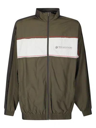 MARTINE ROSE LAYERED TRACK JACKET