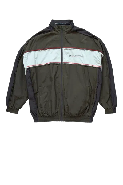 Martine Rose Layered Track Jacket Green