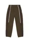 Martine Rose Layered Track Pant In Green