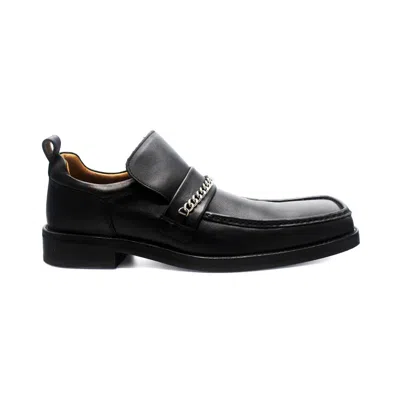 Pre-owned Martine Rose Leather Black Square Toe Long Loafers