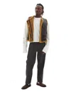 Martine Rose Leather Vest In Multi