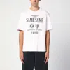 Martine Rose Crew Neck Graphic Print Short Sleeves T-shirt In Pink