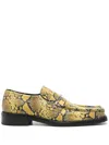 Martine Rose Loafer Mit Eckiger Kappe In Yellow