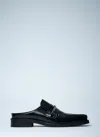 Martine Rose Chain-embellished Slip-on Loafers In Black