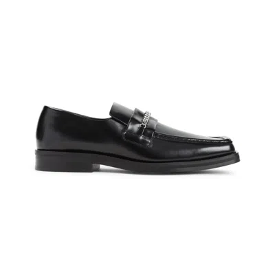 MARTINE ROSE LOAFERS BLACK