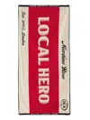 Martine Rose Local Hero Beach Towel In Red