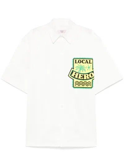 Martine Rose Local Hero Shirt In White