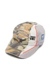 Martine Rose Logo Motif Baseball Cap In Multi