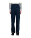 Martine Rose Logo-embroidered Track Pants In Black