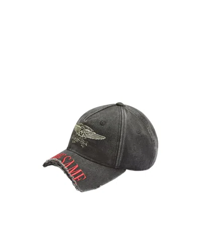 Martine Rose Logo Hat In Black