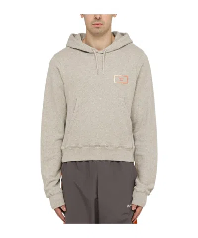 MARTINE ROSE LOGO HOODED SWEATER