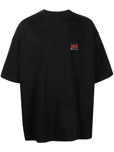 MARTINE ROSE LOGO-PRINT COTTON T-SHIRT