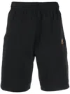 Martine Rose Black Logo Shorts In Black