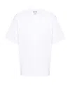 Martine Rose Logo Printed Crewneck T-shirt In White