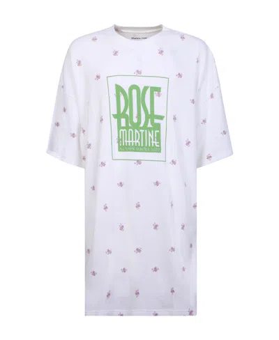 Martine Rose Logo Short-sleeved T-shirt In White