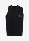 Martine Rose Martin Rose Logo Vest Men In Black