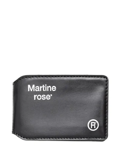 MARTINE ROSE LOGO WALLET