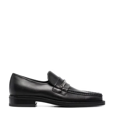 Martine Rose Make Chains To Decorate Love Shoes In Black