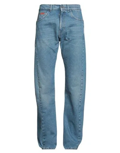 Martine Rose Man Jeans Blue Size M Cotton