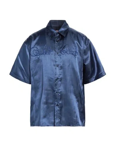 Martine Rose Man Shirt Navy Size S Cotton
