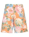 Martine Rose Man Shorts & Bermuda Shorts Orange Size Xs Polyester In Orange