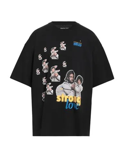 Martine Rose Man T-shirt Black Size M Cotton