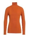 Martine Rose Man Turtleneck Orange Size L Nylon In Orange