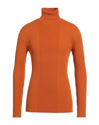 Martine Rose Man Turtleneck Orange Size L Nylon