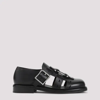MARTINE ROSE MARTIN ROSE BONDAGE BELT SANDALS