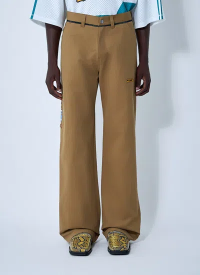 Martine Rose Men Carpenter Pants In Brown