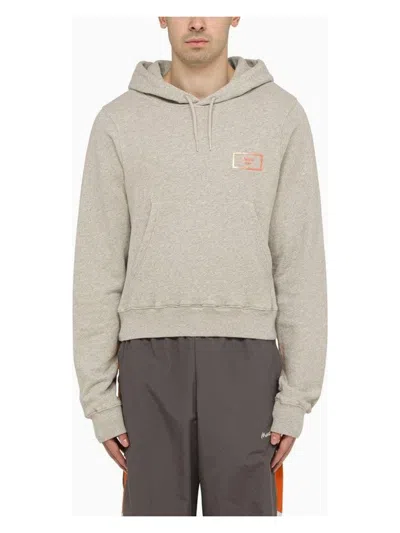 MARTINE ROSE MEN'S COTTON HOODIE