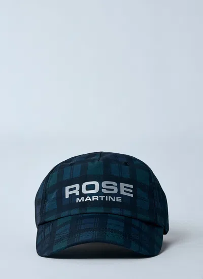 Martine Rose Men Logo Motif Baseball Cap In Black