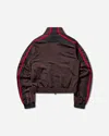 Martine Rose Men S Shrunken Track Jacket In Brown