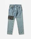 Martine Rose Men S Wallet Jeans In Blue