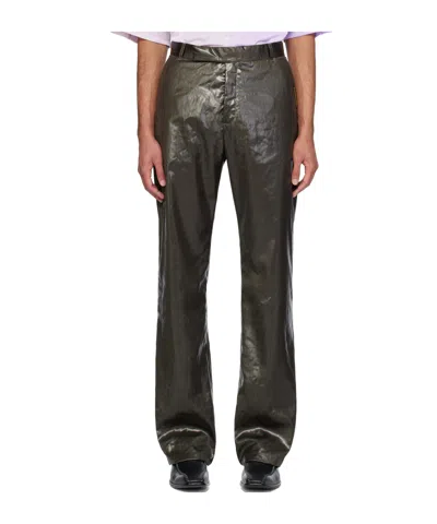 Martine Rose Mid-rise Straight-leg Trousers In Black