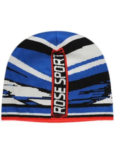 Martine Rose Motocross Beanie In Blue