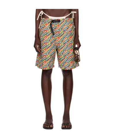 Martine Rose Multicolor Board Swim Shorts