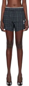 Martine Rose Women S Tailored Gym Short In Blue