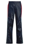Martine Rose Men Color-block Sports Trousers In Blue Navy