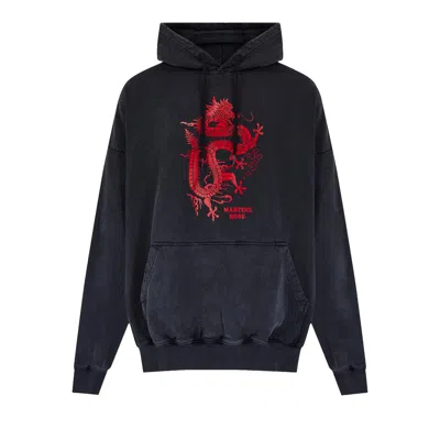 Pre-owned Martine Rose Oversized Hoodie 'black'