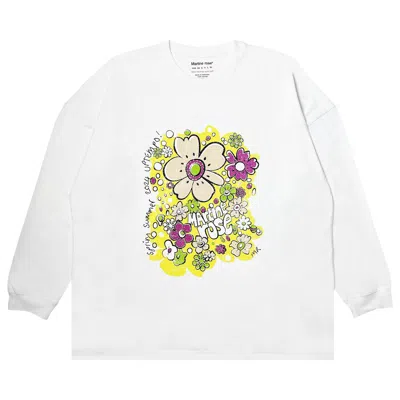 Pre-owned Martine Rose Oversized Long-sleeve Tee 'white' | Men's Size Xs