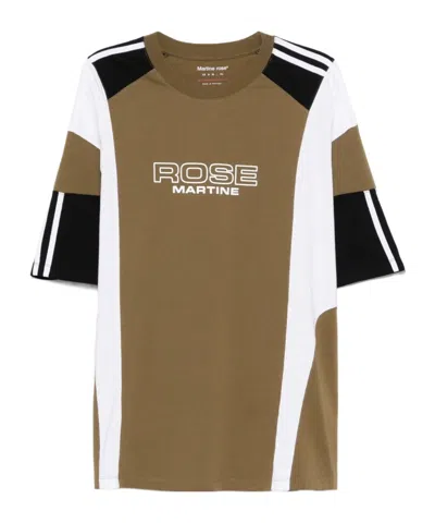 Martine Rose Oversized Paneled T-shirt In Multi