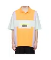 Martine Rose Multiolor Oversized Panelled Polo In Multi-color