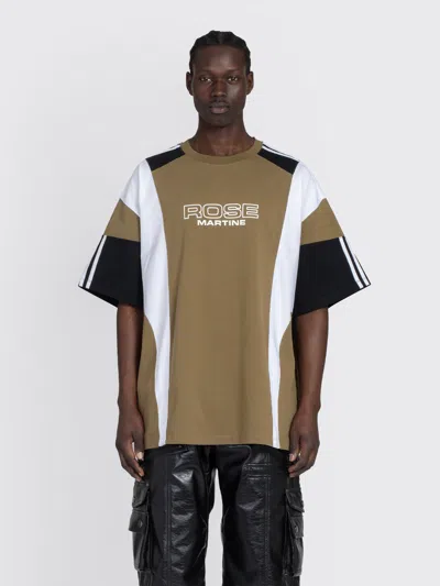 Martine Rose Oversized Panelled T-shirt In Multi