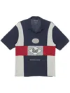 Martine Rose Oversized Polo T-shirt In Blue