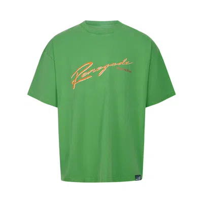 Pre-owned Martine Rose Oversized Short-sleeve T-shirt 'green' | Men's Size Xs