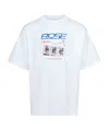 Martine Rose Graphic Print Relaxed Fit T-shirt In Blue
